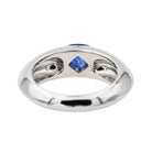 Bague Piaget Or blanc Saphir - Castafiore