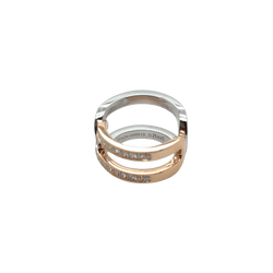 Bague PIAGET "Possession" en or blanc, or rose et diamants - Castafiore