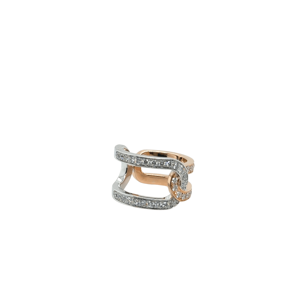 Bague PIAGET "Possession" en or blanc, or rose et diamants - Castafiore