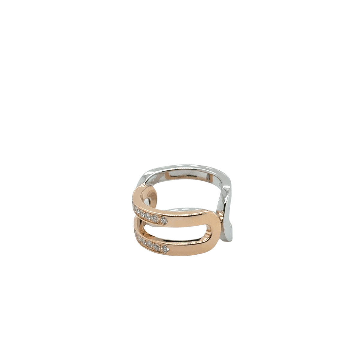 Bague PIAGET "Possession" en or blanc, or rose et diamants - Castafiore