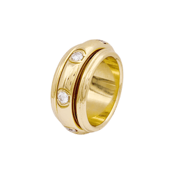 Bague PIAGET "Possession" en or jaune et diamants - Castafiore