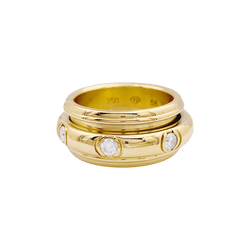 Bague PIAGET "Possession" en or jaune et diamants - Castafiore