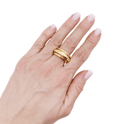 Bague PIAGET "Possession" en or jaune et diamants - Castafiore