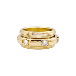 Bague PIAGET "Possession" en or jaune et diamants - Castafiore