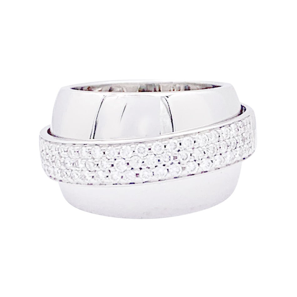 Bague PIAGET "Possession" or blanc, diamants. - Castafiore