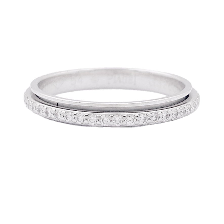 Bague PIAGET "Possession" or blanc, diamants. - Castafiore