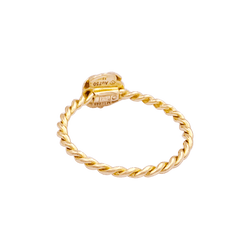 Bague PIAGET "Rose Piaget" en or jaune et diamants - Castafiore