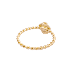 Bague PIAGET "Rose Piaget" en or jaune et diamants - Castafiore