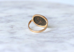 Bague pièce romaine Flavius Valens - Castafiore