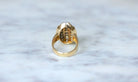 Bague Plaque Diamants Or Jaune - Castafiore