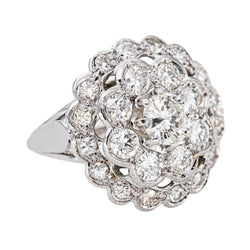 Bague Platine Diamant - Castafiore