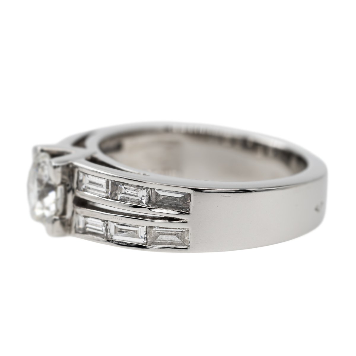 Bague Platine Diamant - Castafiore