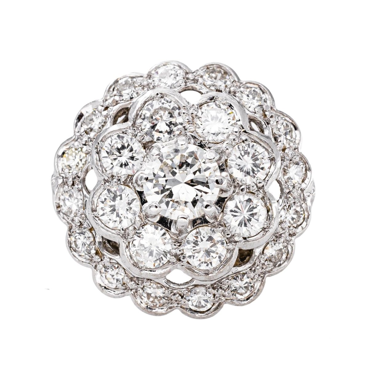 Bague Platine Diamant - Castafiore