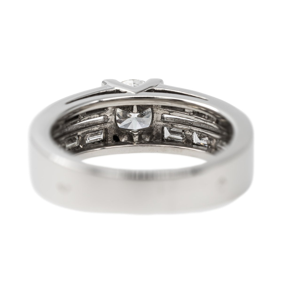 Bague Platine Diamant - Castafiore