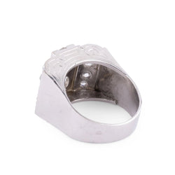 Bague platine en diamant 1930 - Castafiore