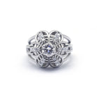 Bague - Platine et diamants - Castafiore