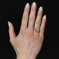 Bague plus qu'hier moins que demain en or - Castafiore