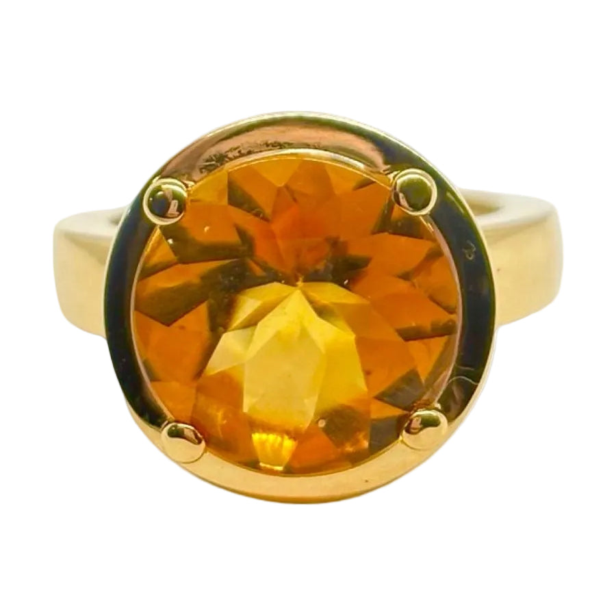 Bague POIRAY Filles en or jaune et citrine - Castafiore