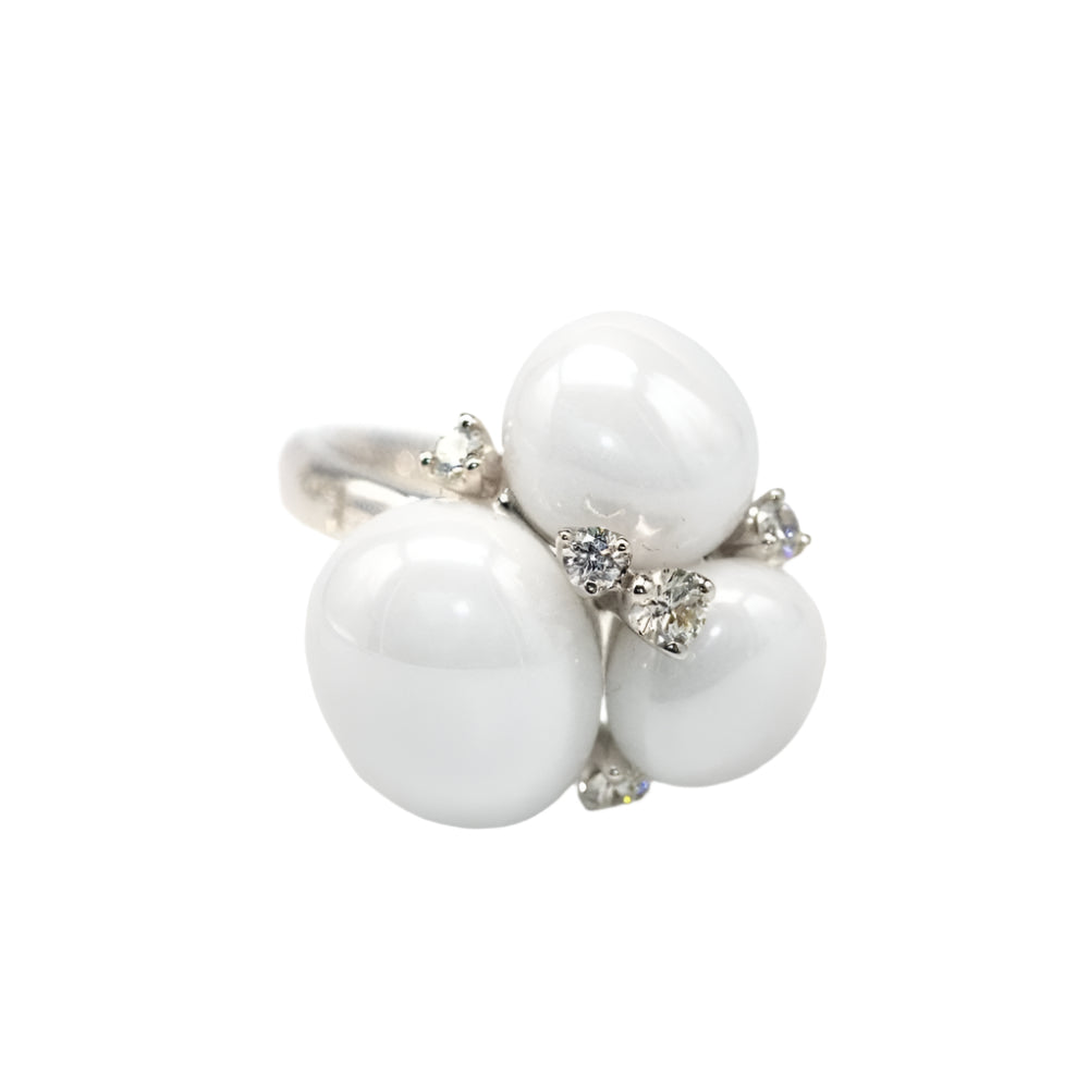 Bague POMELLATO CAPRI Or blanc - Castafiore
