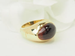 Bague POMELLATO en or jaune et grenat - Castafiore