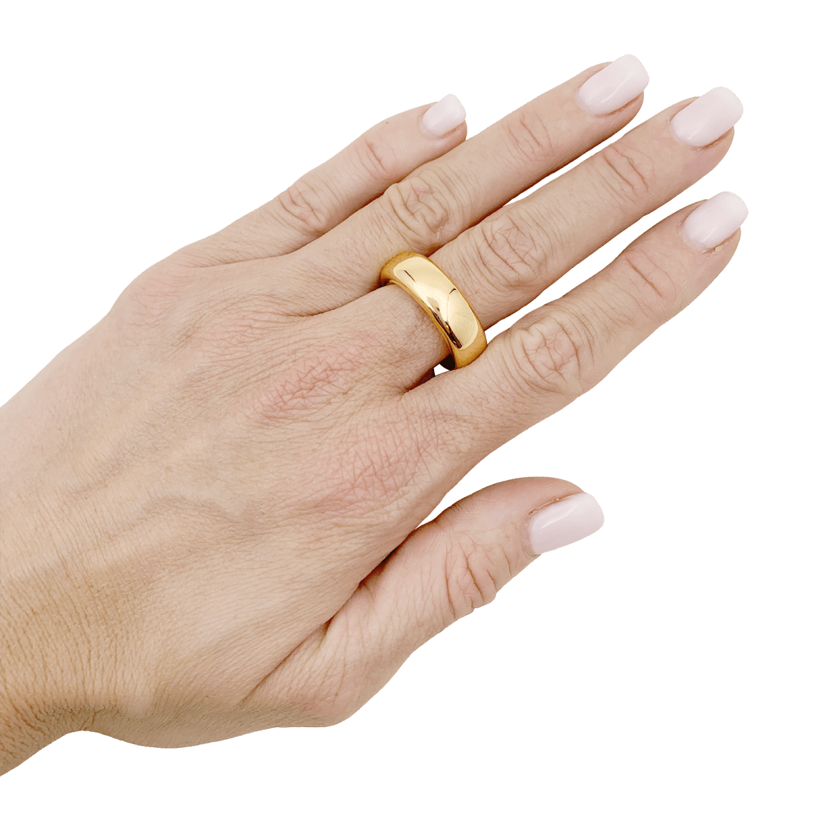 Bague Pomellato, "Iconica Slim", or rose. - Castafiore