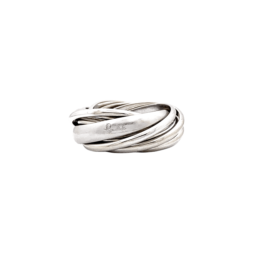 Ring Pomellato, "A thousand circles", white gold.