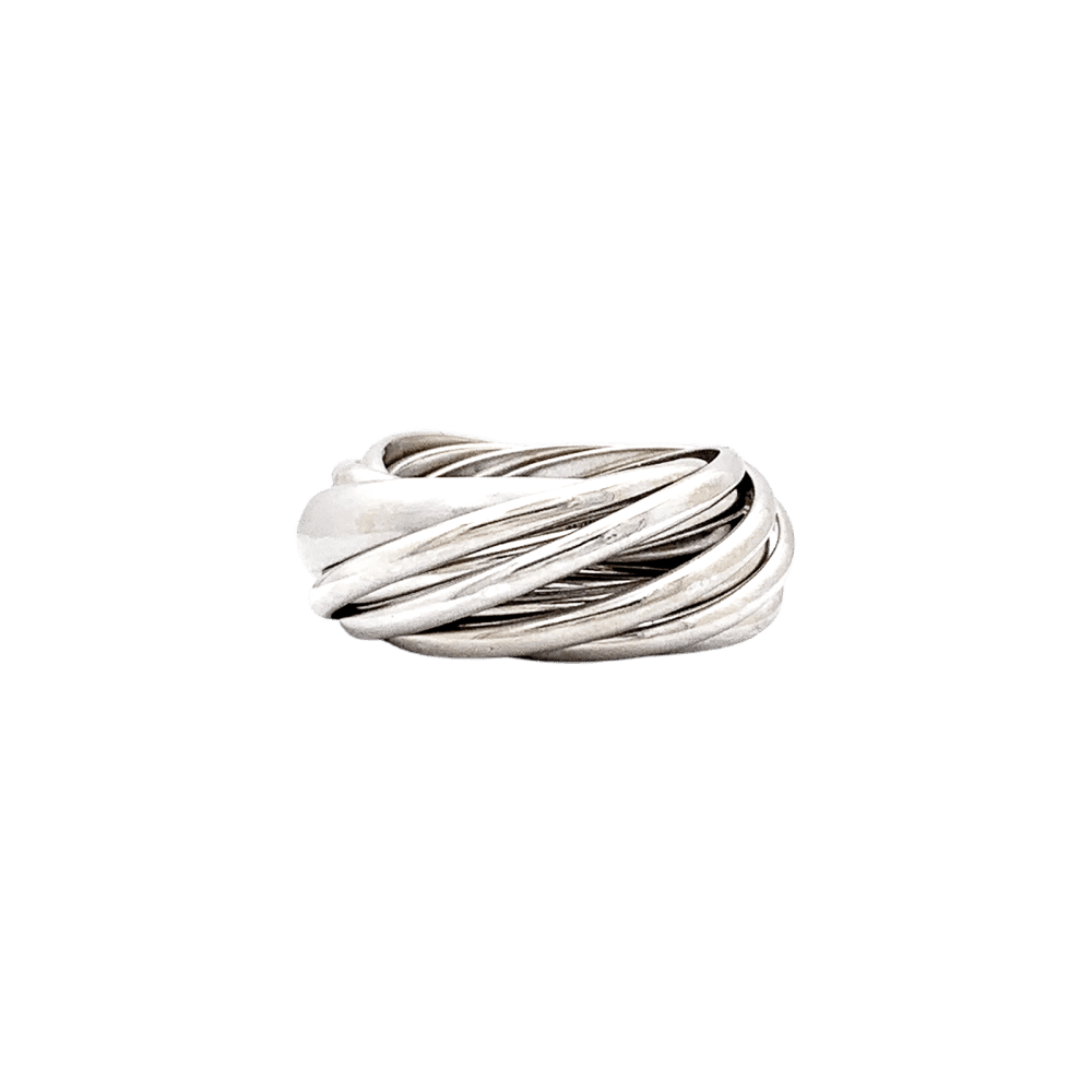 Ring Pomellato, "A thousand circles", white gold.