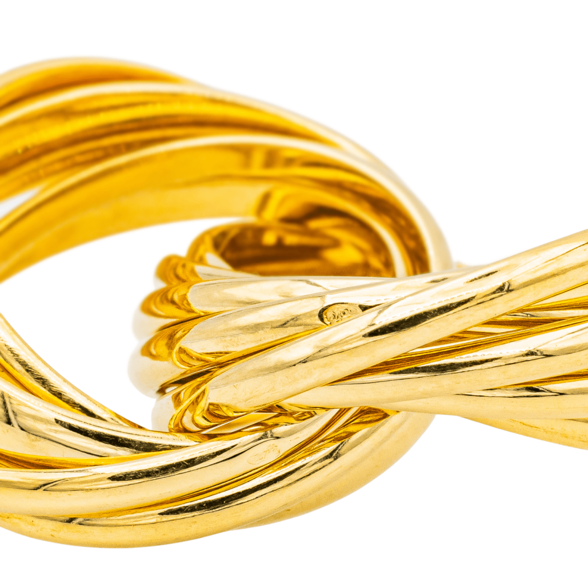 Bague POMELLATO "Milles cercles" en or jaune - Castafiore