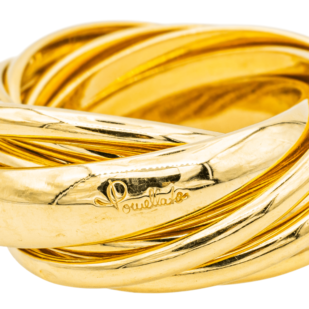 Bague POMELLATO "Milles cercles" en or jaune - Castafiore