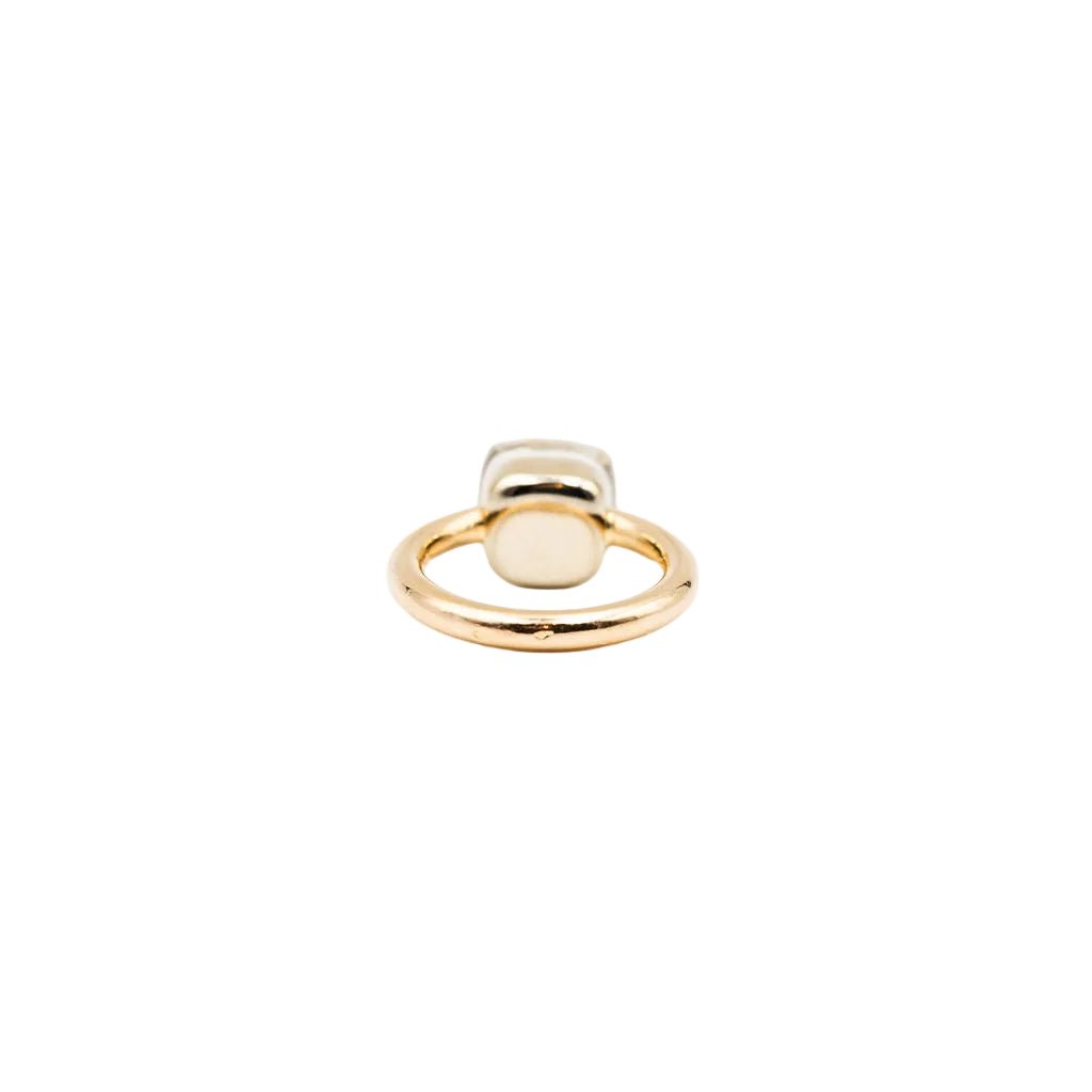 Bague POMELLATO "Nudo Classic" en or jaune et topaze - Castafiore