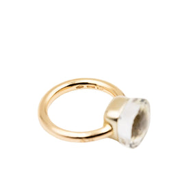 Bague POMELLATO "Nudo Classic" en or jaune et topaze - Castafiore