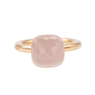 Bague POMELLATO "Nudo" en or rose et quartz - Castafiore