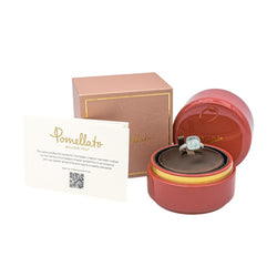 Bague POMELLATO "Nudo" en or rose, or blanc, topaze et diamants - Castafiore