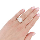 Bague Pomellato Nudo Solitaire en or rose, or blanc, diamants - Castafiore