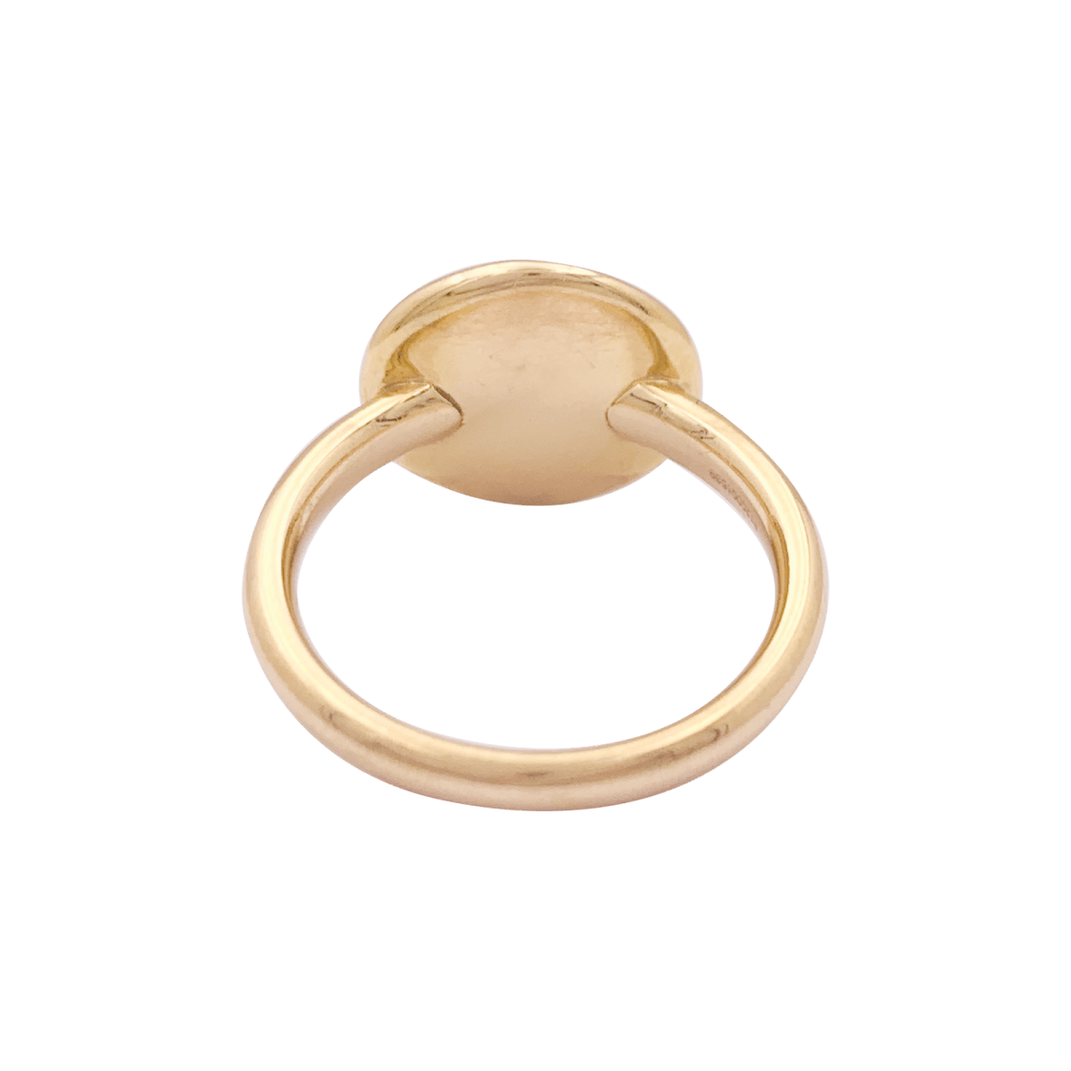 Bague Pomellato "Sabbia" or rose et noirici, diamants bruns. - Castafiore