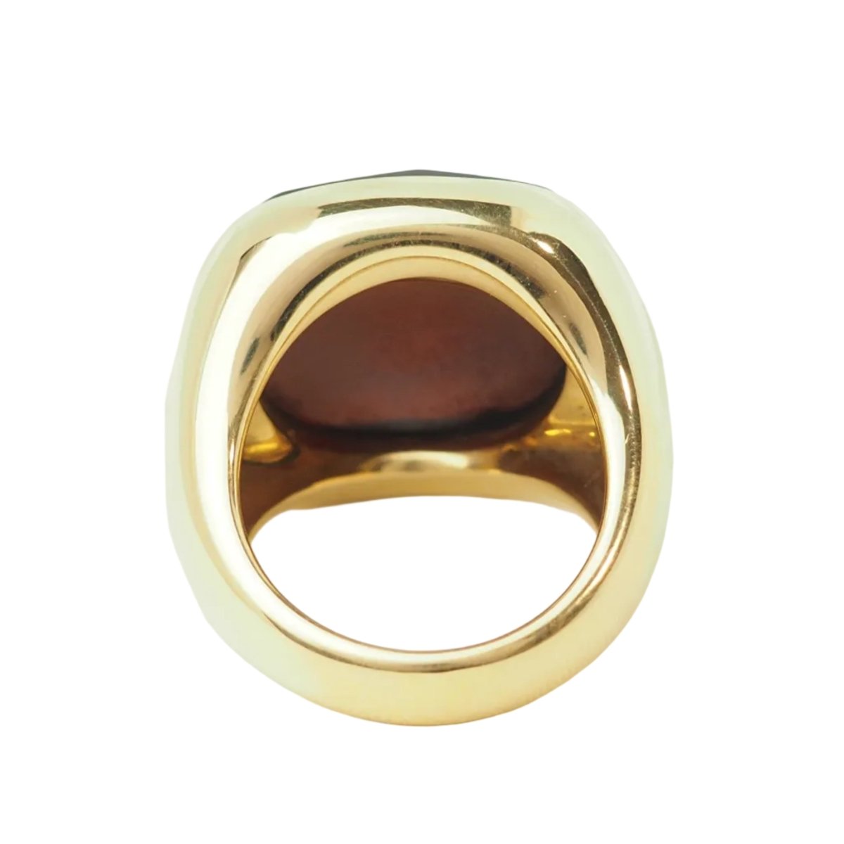 Bague POMELLATO "Victoria" en or jaune et grenat - Castafiore