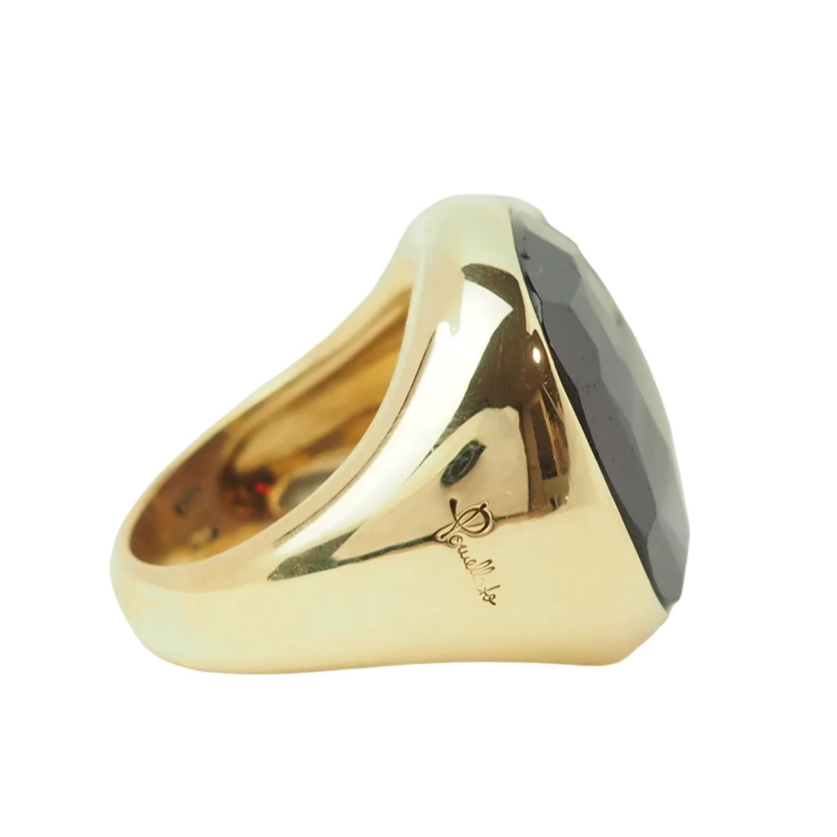 Bague POMELLATO "Victoria" en or jaune et grenat - Castafiore