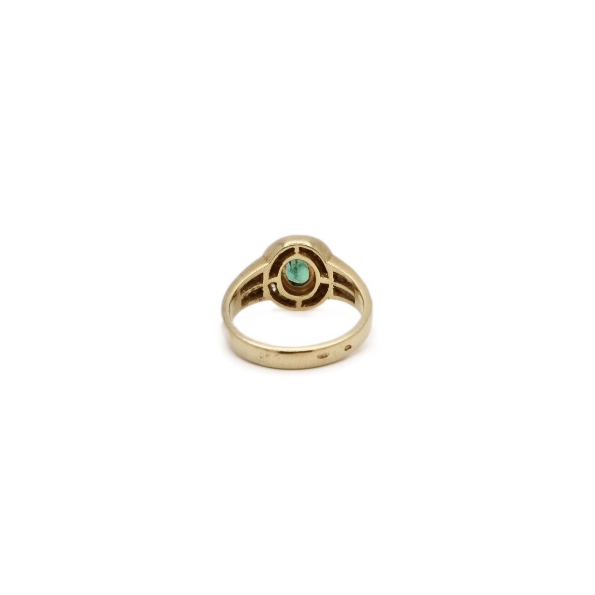 Bague pompadour émeraude - Castafiore