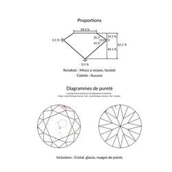 Bague Pompadour en or blanc Platine et diamants - Castafiore