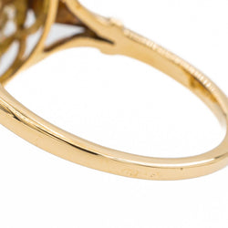 Bague Pompadour en Or jaune et Saphir - Castafiore