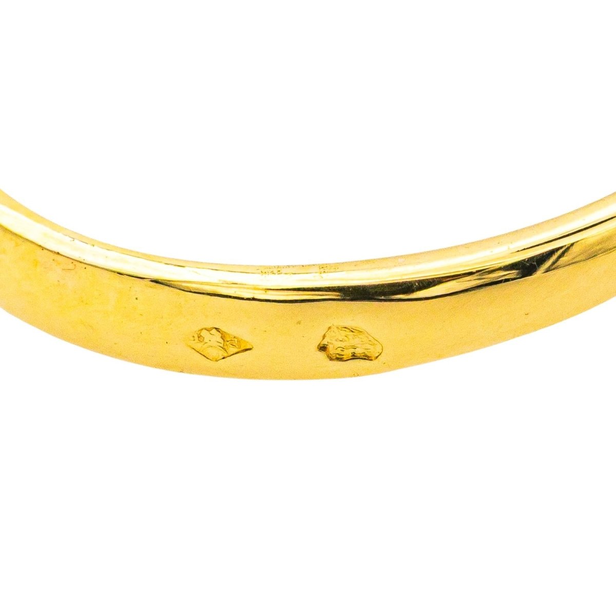 Bague Pompadour en or jaune, saphir et diamants - Castafiore