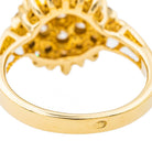 Bague Pompadour Or jaune Diamant - Castafiore