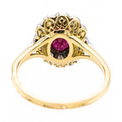 Bague Pompadour Or jaune Rubis - Castafiore