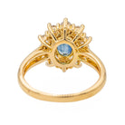 Bague Pompadour Or jaune Saphir - Castafiore