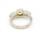 Bague QUINTETO en or jaune, argent et diamants - Castafiore