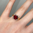 Bague Rhodolite - Roland SCHAD - Castafiore