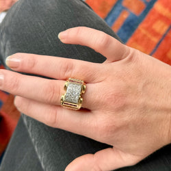 Bague Rouleau - Castafiore