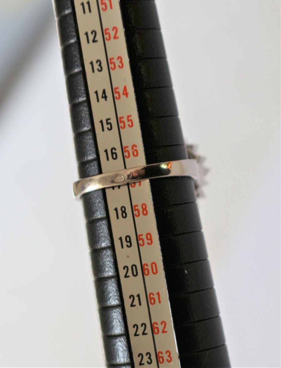 Bague rubellite et diamants - Castafiore