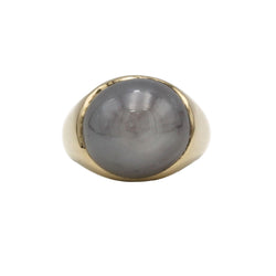 Bague Saphir étoilé en or jaune - Castafiore