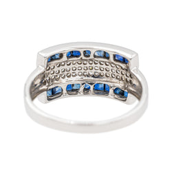 Bague Saphir Or Blanc - Castafiore